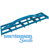 KAUFMANN Eckenreiniger Alurabot 460 x 85 mm Aluminium mit 8 Stahlklingen