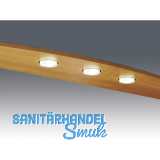 Einbauleuchte Micro Lynx B 230 V, 6 Watt,  85 mm, alufarbig