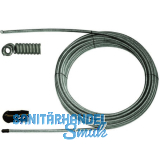 Einziehspirale Stahldraht 4-fach gedreht 10 m