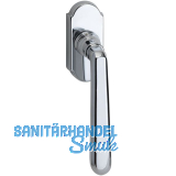 GRUNDMANN Fenstergriff ALT - WIEN 904HA - VK 7 x 35, m Rast., Messing poliert