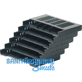 HETTICH SYSTEMA TOP 2000 Formularablage, Fcheranzahl 6, Kunststoff schwarz