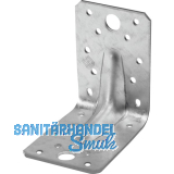 GH Winkelverbinder 65/ 90S mit Steg - Stahl feuerverzinkt