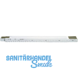 Spezial-Holz-Gliedermastab 6 Glieder mit Feder 3 m