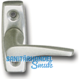 GRUNDMANN Fenstergriff FAVORIT 1004 - rechts, VK 7 x 35 mm, Alu poliert