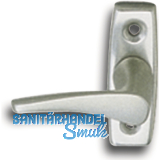 GRUNDMANN Fenstergriff FAVORIT 1004 - sichtbar geschraubt, 7x35, Alu poliert