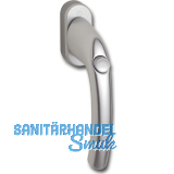 HOPPE Fenstergriff TOKYO - mit Sperrknopf, VK 7 x 32 mm, silber elox.