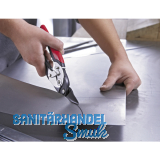 ERDI Ideal-Blechschere Edelstahl Spezial Lnge 260 mm rechtsschneidend