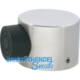 KWS Bodentrpuffer -  50 mm, Hhe 35 mm, Edelstahl matt