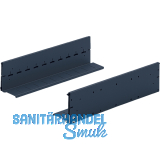 HETTICH SYSTEMA TOP 2000 Karteibahn, Stahl pulverbeschichtet schwarz