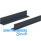 HETTICH SYSTEMA TOP 2000 Karteibahn, Stahl pulverbeschichtet schwarz