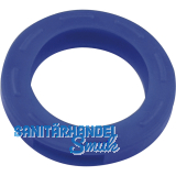 Kennring für Zylinderschlüssel mittel DM 25 mm, Kunststoff dunkelblau