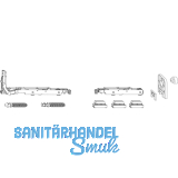 MACO HS Grundkarton Laufwagen 150 kg, silber (102206)