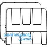 MACO HS Nutabsttzung 300 kg, silber (359802)