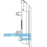 MACO Schmutzabdeckung Ecklagerband PVC/Alu, titan (209669)