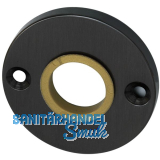 MARCHESI Drckerrosette 50 mm, Ansatz 18 mm, Messing patiniert