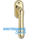 MARCHESI Fenstergriff ELEGANT - sichtbar geschraubt, 7x35, Messing poliert