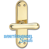 MARCHESI Fenstergriff ELEGANT - sichtbar geschraubt, Messing poliert