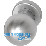 MARCHESI Trknopf Kugelform, - auf Ros. 50 mm fest, Messing VM.