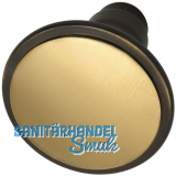 MARCHESI Knopfdrckerlochteil,  55 mm, Messing patiniert