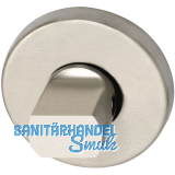 MARCHESI WC, -Rosette  50 mm, Hhe 11 mm, m. Schlitzkopf u. Drehknopf, Edst.