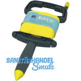 KAUFMANN Maurerschnur Roll-Line gelb auf Kurbel  2 mm Lnge 75 m