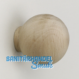 Knopf Olwen  30 mm, Tiefe 34 mm, Erle roh