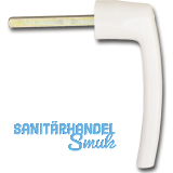 ROTO Steckgriff lose, mit VK 7 mm, Alu RAL 9016 (257628)