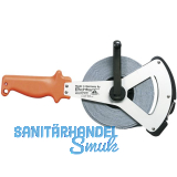 Rahmen Stahlmaband Metri 20 m weilackiert Anfang A Genauigkeit II