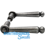 SCHSSWENDER Drckerpaar SIEGFRIED, Ansatz 18 mm, Stahl verz. schwarz lack.