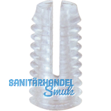 Spreizmuffe Kunststoff 11 x 5,5, Bohr- 5 mm, Kunststoff natur