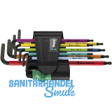 WERA Torx Stiftschlssel-Satz lang Multicolour 967 SPKL/9 9-teilig
