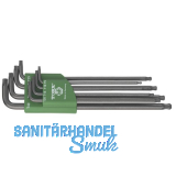 Torx-Stiftschlssel-Satz mit Kugelkopf TX9-40 8-teilig