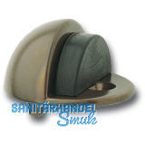 Bodentrpuffer - Bodenpl.  45 mm, Anschlagh. 17 mm, Messing patiniert