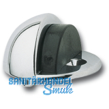 Bodentrpuffer - Bodenpl.  45 mm, Anschlagh. 17 mm, Messing verchromt