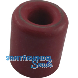 Wand-u. Bodentrpuffer -  30 mm, Hhe 30 mm, Gummi rot