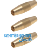 Verbindungshlsen-Satz Messing zu Kati-Blitz Compact Inhalt 3 Stck