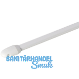 Vitragenstange Lnge ausziehbar 400-700 mm, Metall kunststoffummantelt wei
