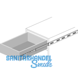 ACCURIDE 3832DO Kugelkfigfhrung - Vollauszug, L 600 mm Stahl chromatiert