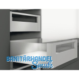BLUM LEGRABOX Vorderstck ohne Nut, 1043, Aluminium Oriongrau-matt