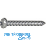 DIN7981C 2.2x 13 PH-Kreuzschlitz verzinkt Linsen-Blechschraube ~ISO7049