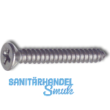 DIN7982C 2.9x 13 Phillips-KS Edelstahl A2 Senkkopf-Blechschraube ~ISO 7050