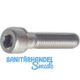 ISO4762 M 3x 20 Edelstahl A4 Zylinderschraube mit Innensechskant (DIN 912)