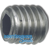 ISO4029/DIN916 M 5x 4 Edelstahl A2 Gewindestift mit Ringschneide und ISK