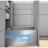 BLUM LEGRABOX pure SET H F, TIP-ON, 70kg, NL 500, INOX