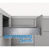 BLUM LEGRABOX pure SET H M, TIP-ON, 70kg, NL 600, INOX