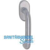 Fenstergriff SCH - Line U - Form - verdeckt geschr., VK 7 x 35 mm, silber elox.