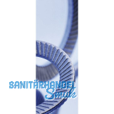 SCHNORR Sicherungsscheibe "S" M 3 Federstahl mechanisch verzinkt