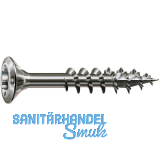 SPAX-FEX H Beschlagschraube 4.0x 30 TX15 Stahl silber fr Holzbefestigungen