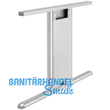 T 3000 Tischgestell Seitenteil (li/re) T- Fu; H: 712mm; T:750mm; RAL 9006 Tiger