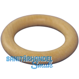 Vorhangring lose ohne Haken fr Rundstangen  28 mm, Eiche hell